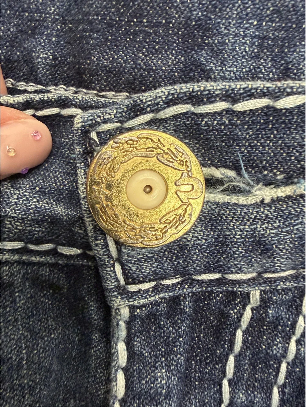 True Religion Brand Jeans Men's Blue Denim Jeans Size 30 Made in USA